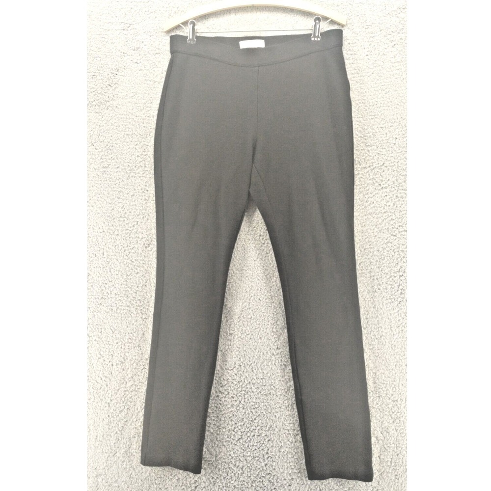 Coldwater Creek‎ Pant Womens 8 Medium Black Natural Fit Stretch Slim Leg